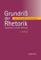 Bernd Steinbrink (U. A.) | Grundriß Der Rhetorik | Buch | Deutsch (2011) | Xiii