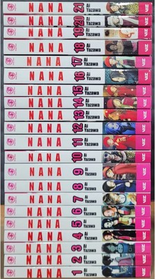 Nana English Manga Vol 1-21 Viz Media Authentic, New COMPLETE SET