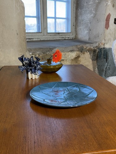 Schöne Glas Vase bernsteinfarben - Schweden Mitte 20. Jahrhundert Vintage - Bild 9 von 10