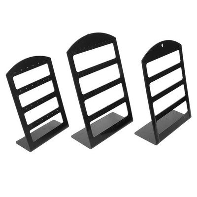 3 Pcs Earring Hanging Rack Earrings Stand Display Holder Organizer for Selling