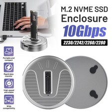 2026 M.2 NVME SSD Case Protocol Hard Drive Reader M.2 SSD Docking Station M B