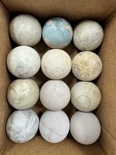 Lot 12 Quality Preowned Lacrosse Balls Warrior Pearl STX GOOD CONDITION