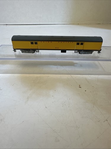 Coche de equipaje Bachmann escala N 14454 72' lado liso - Union Pacific #5714 | Condition: Used