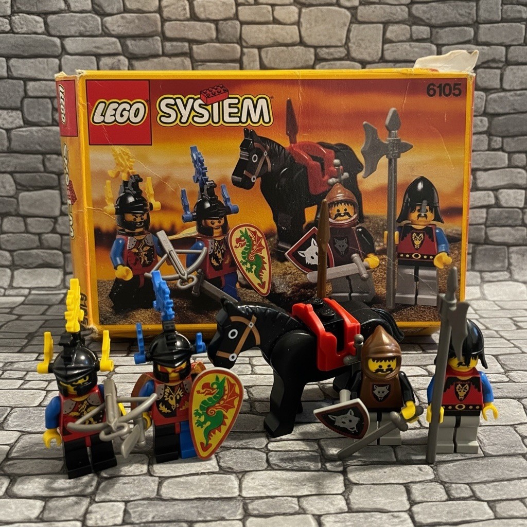 Lego Castle - 6105 Medieval Knights - Retired 1993 Box