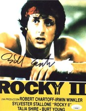 Bill Conti signed 8x10 Photo Composer - Rocky II JSA Authentication