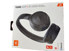 JBL TUNE 520BT Bluetooth Wireless On-Ear Headphones Black Sealed Box