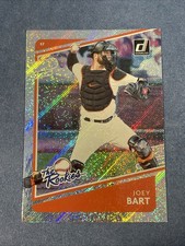 2021 Donruss JOEY BART SP “The Rookies”Silver Rapture Holo TR1 Giants