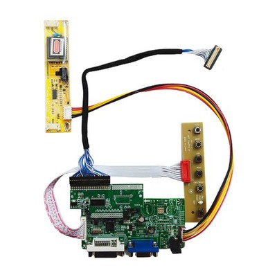 For 12.1'' 800X600 LQ121S1DG11 41pins 2CCFL LCD Display DVI VGA Controller Board