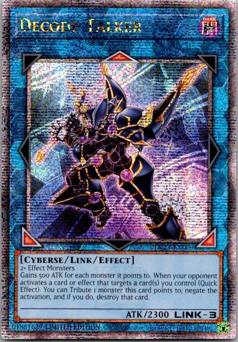 Decode Talker YS18-EN043 Starter Deck: Codebreaker Yu-Gi-Oh 1st Edition NM