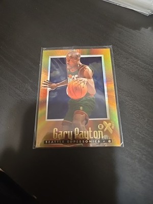 Gary Payton 1997 Skybox EX 2000 #68 Seattle SuperSonics
