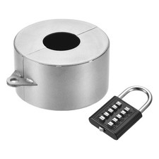 sourcing map Faucet & Door Knob Lockout Device Gate Valve Security Lock