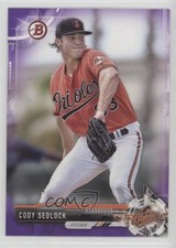 2017 Bowman Prospects Purple 110/250 Cody Sedlock #BP90 1v0
