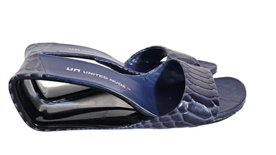 United Nude Mobius Hi Sandals Crocodile Print Unique Design Size. EU 38 US 8