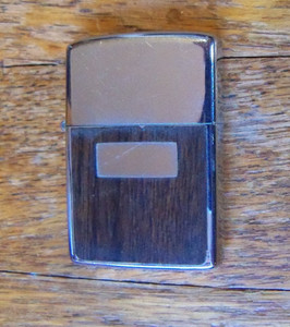 Vintage 1974  ZIPPO WOOD GRAIN LIGHTER Bradford PA USA
