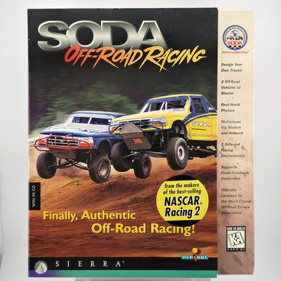SODA Off-Road Racing, 1997, Big Box, New & Sealed