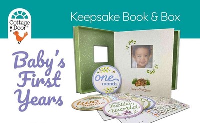 New:KEEPSAKE BOOK & BOX - Baby's First Years, Gender Neutral, Boxed