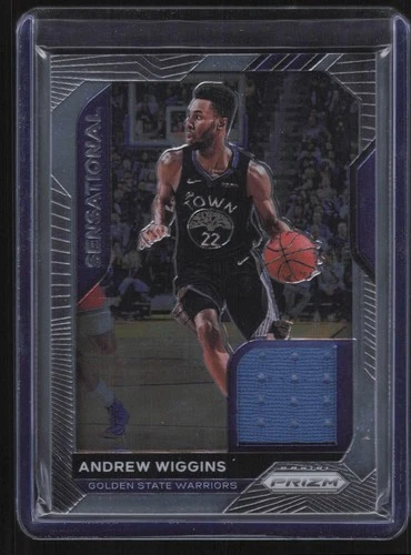 2020-21 Panini Prizm #SSW-AWG Andrew Wiggins Sensational Swatches