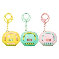 Voice Recorder Keychain Cartoon Design Audio Keychain Secret Recorder for decent