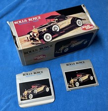 Vintage 1931 Rolls Royce Phantom II Modle Car Transistor Radio In Box Hong Kong