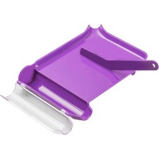 Right Hand Pill Counting Tray and Spatula for Pharmacy Lab Purple