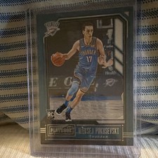 Panini 2020-21 Chronicles Playbook Aleksej Pokusevski #182 Rookie Thunder