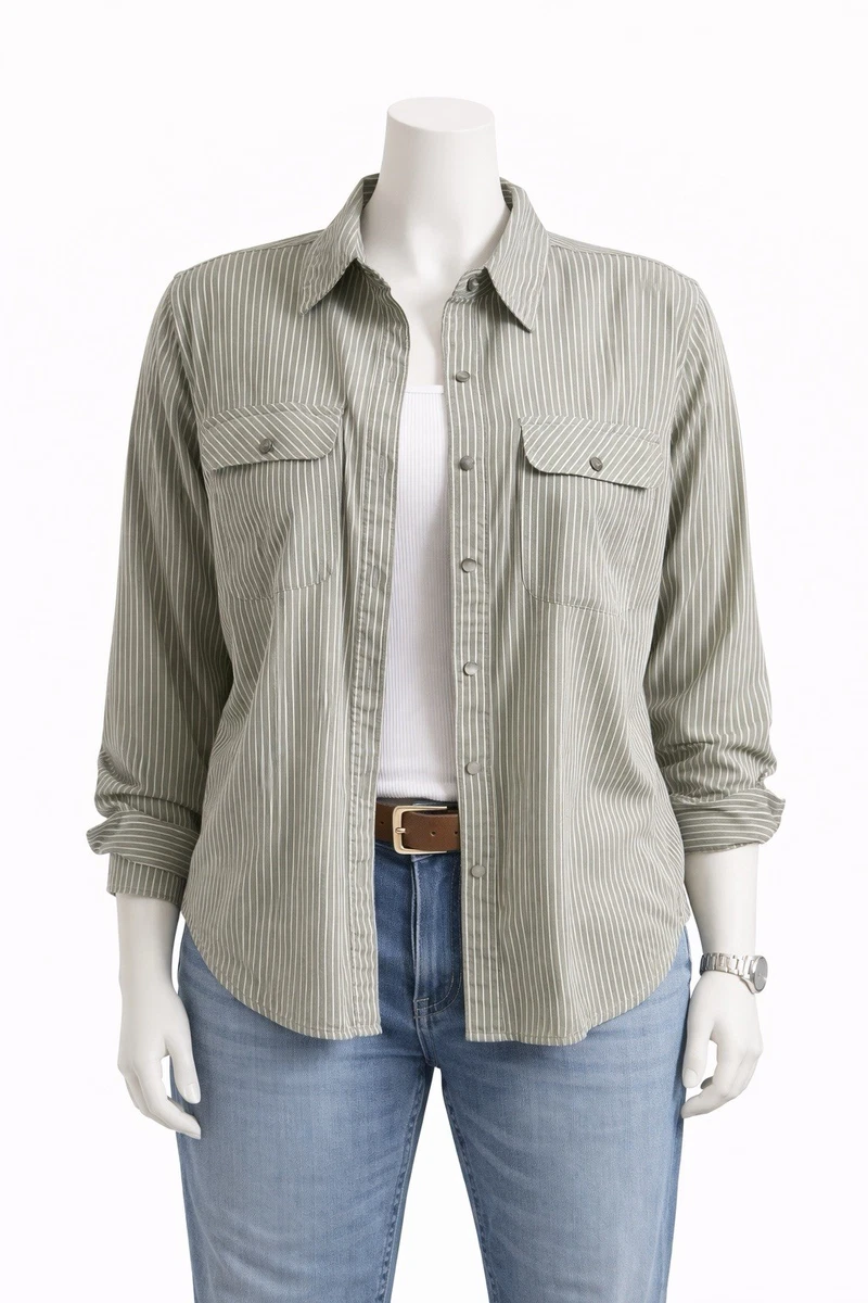 Haut Manches Longues Adrienne Vittadini - Blanc Modal - Taille M