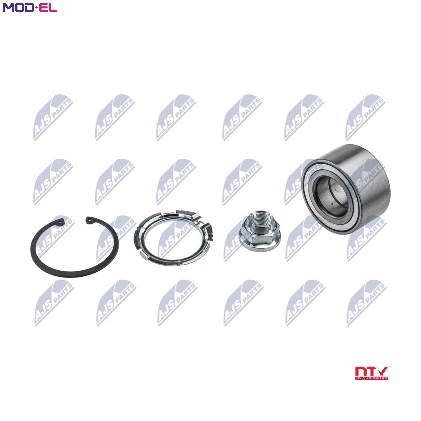 Original NTY Wheel Bearing Kit KLP-RE-029 For Dacia Renault - Image 9
