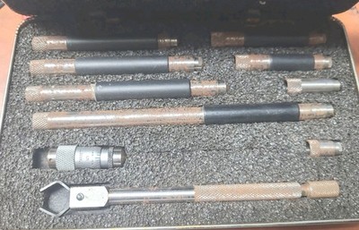 Starrett 823BZ Tubular Inside Micrometer 1.5 to 12'' Range, .001'' Untested!