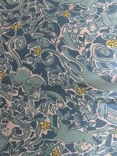 Lilly Pulitzer white labelReversible Wrap Skirt Short Floral Monkey 8 vintage
