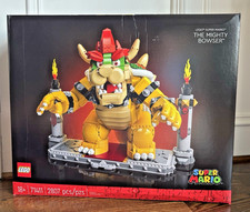 Lego 71411 Super Mario The Mighty Bowser Set Retired NEW Sealed in Box