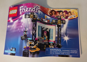 LEGO FRIENDS: Pop Star TV Studio (41117) - 100% COMPLETE!!