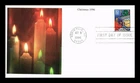 DR JIM STAMPS US COVER CHRISTMAS FAMILY BY FIRESIDE FIRST DAY ISSUE MYSTIC