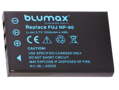 Blumax Akku für Toshiba PDR-BT3 / PX1656 / PX1656E-1BRS Kamera Accu 1200mAh