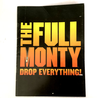 THE FULL MONTY DROP EVERYTHING PROGRAM SOUVENIR MARCH 2005