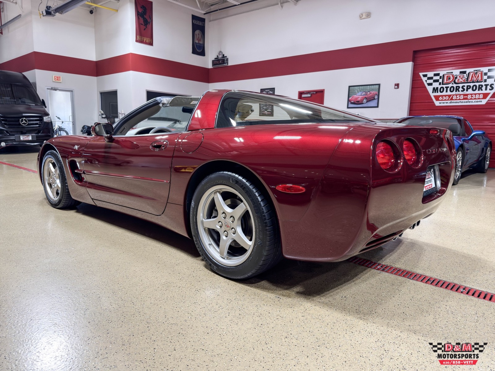 2003 50th Anniversary Red Chevrolet Corvette   | C5 Corvette Photo 3