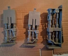 VINTAGE KENNER STAR WARS LOOSE MILLENNIUM FALCON LANDING GEAR SET OF THREE