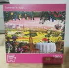 Corner Piece, Summer in Italy , 1000 Piece Jigsaw Puzzle