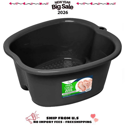 Soaking Bath Basin - Large Size for Soaking Feet, Best Pedicure at Home Spa.