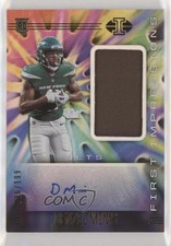 2020 Panini Illusions First Impressions Memorabilia 36/199 Denzel Mims Auto k0s