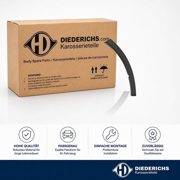 Zier Schutzleiste StossfÄNger Vorne Rechts Diederichs 6687662 FÜR Toyota-image