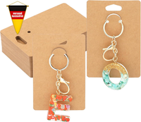 Schmuck Displaykarten 100 StüCk FüR SchlüSselanhäNger Ohrringe DIY PräSentation