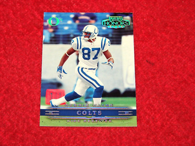 REGGIE WAYNE COLTS 2002 PLAYOFF HONORS #40 O'S PARALLEL 084/100 (F-3362)