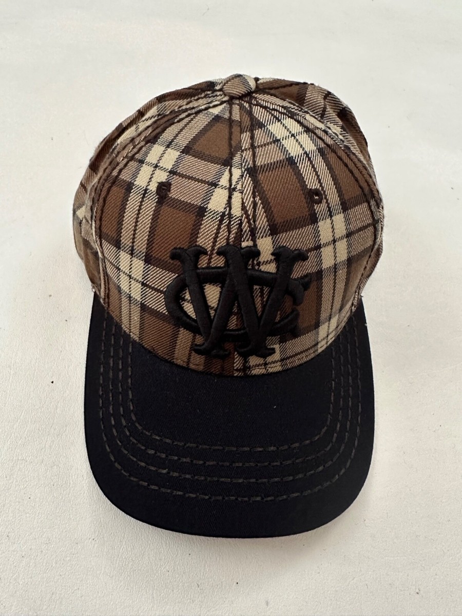 WC Logo Embroidered Brown Graphic Baseball Cap Hat One Size | eBay