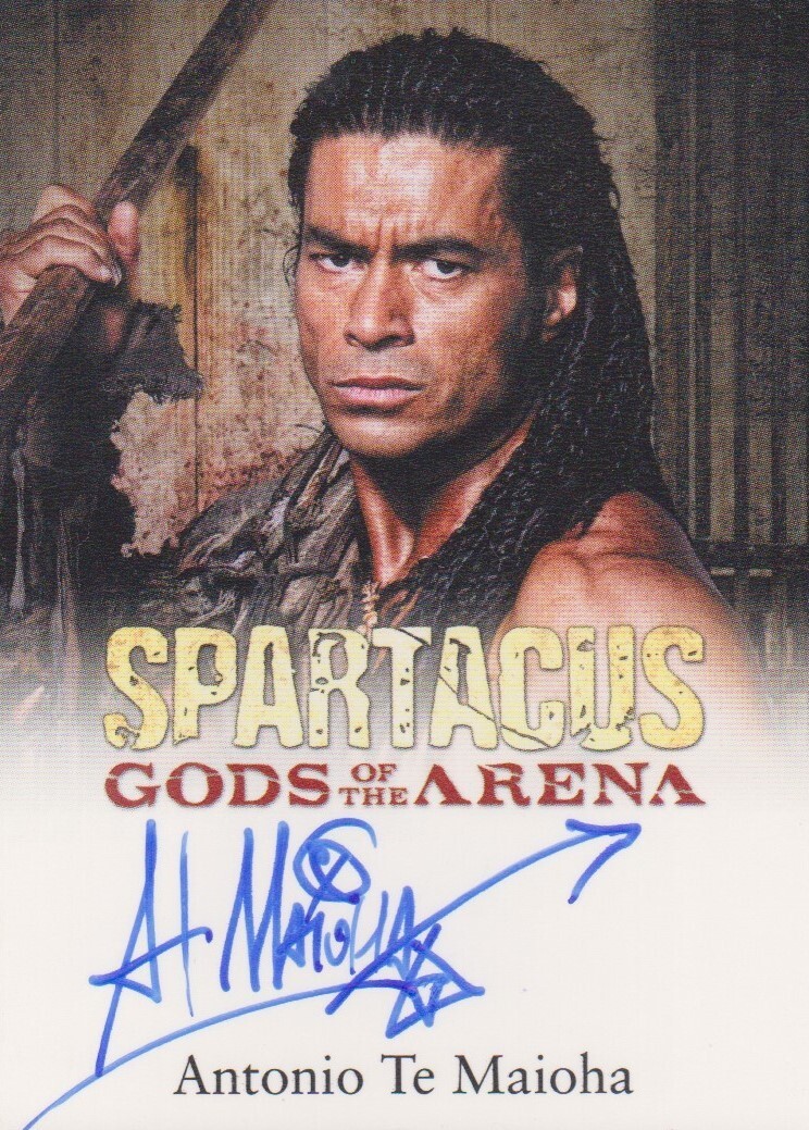 SPARTACUS BLOOD SAND GODS OF THE ARENA ANTONIO TE MAIOHA AS BARCA S L1600 