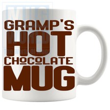 Gramp's Hot Chocolate Mug Handmade Gifts For Birthday Christmas Friends Famil...
