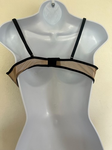 Tiger Mist XL Black Sheer Lace Floral Bra With Adjustable Straps & Underwire - Picture 9 of 11