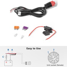 000-14041-001 HDS/Elite/Hook Power Cable Replacement 3 Foot for Lowrance Mark