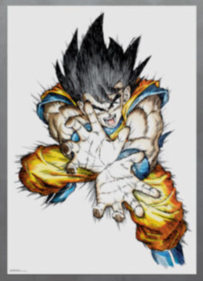 DRAGON BALL Poster C Son Goku Big Size 728mm×1030mm Premium Bandai - Main Image