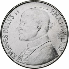 [#1273343] Vatican, John Paul II, 100 Lire, 1979 - Anno I, Rome, Stainless Steel