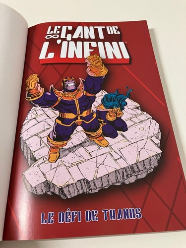 Marvel Gold LE GANT DE L’INFINI Le defi de Thanos Panini 2012 Softcover francese - Picture 5 of 7